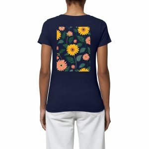 T-shirt Femme - Rain flower